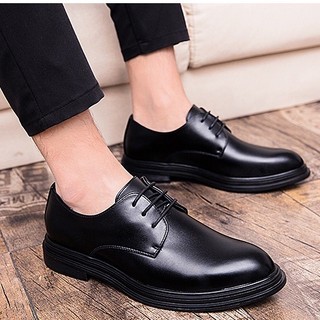 Giày Tây DECEMBER Modern Derby Black - DE2202