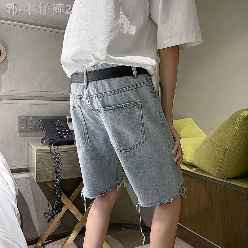 Levis Quần Short Jean Rách Ống Rộng Thời Trang Mùa Hè Hàn Quốc Dành Cho Nam 501