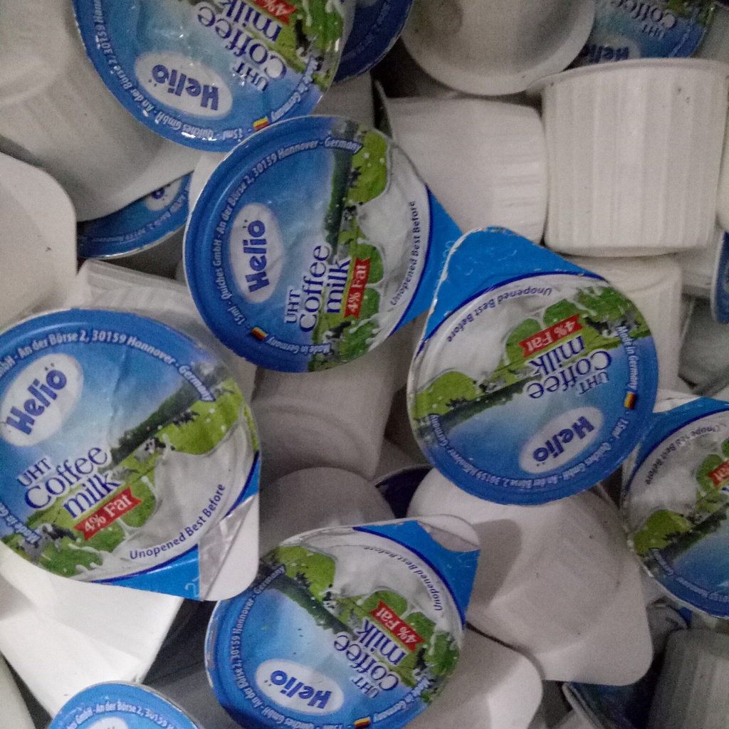 Set 100 hũ sữa mini không đường