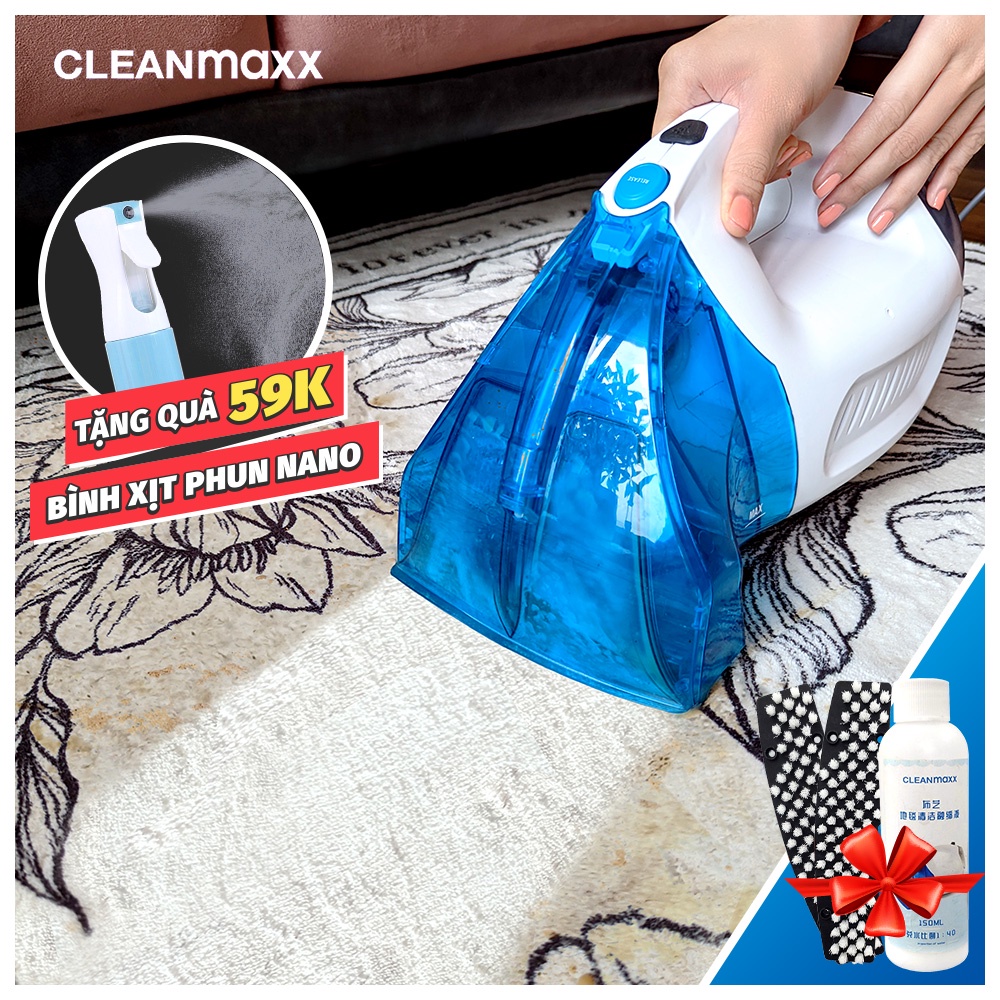 Máy giặt thảm, nệm, sofa cầm tay gia dụng đa năng 3 trong 1 Cleanmaxx
