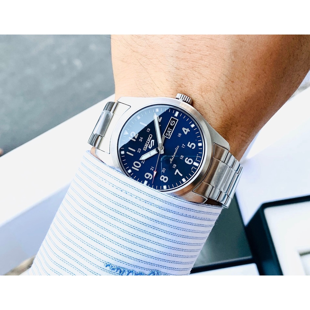 Đồng hồ nam dây thép Seiko 5 Sports SRPG29K1