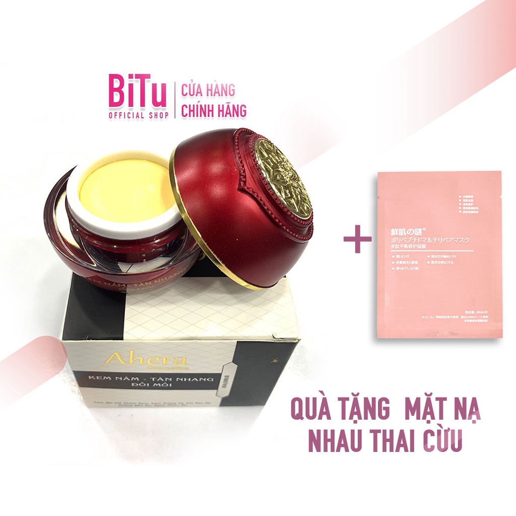 Kem Nám AHERA Ngừa Nám - Tàn Nhang - Đồi Mồi 15g - KL kem 8g