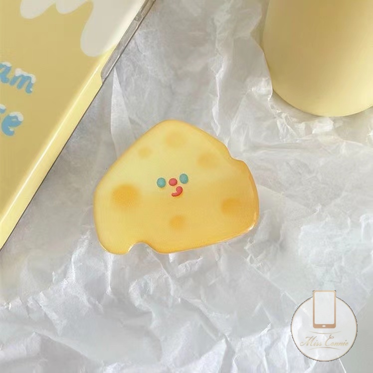 Ốp Điện Thoại Dẻo Họa Tiết Phô Mai Hoạt Hình 3D Cho iPhone 6 6s 7 8 Plus 11 14 13 12 Pro MAX XR 14 Plus X XS MAX SE 2020 Giá Đỡ