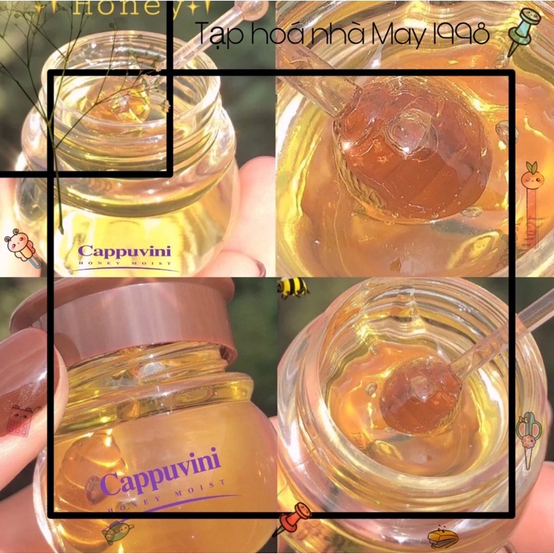 Son dưỡng tinh chất mật ong làm mềm môi Cappuvini