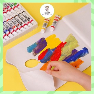 Palette Giấy Mont Marte Tear Off Paper Palette - Bảng Pha Màu Giấy - 36 Tờ 50gsm