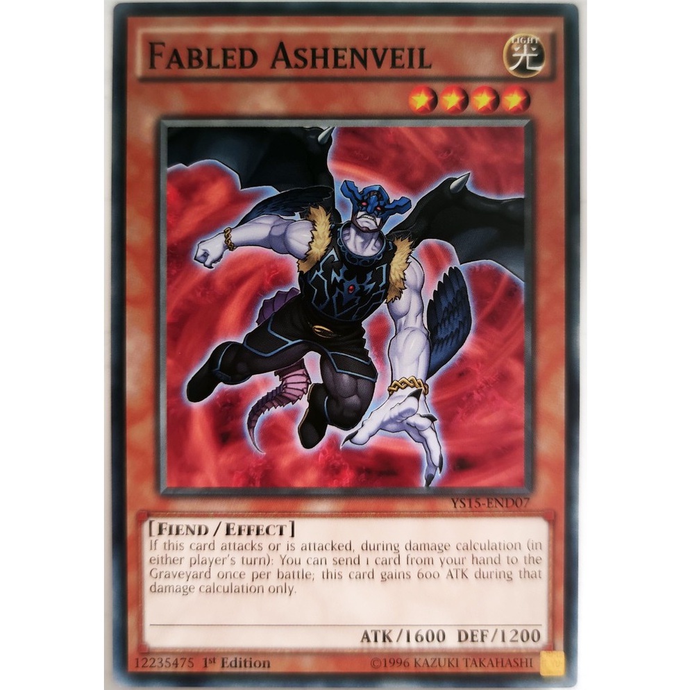 [Thẻ Yugioh] Fabled Ashenveil |EN| Common