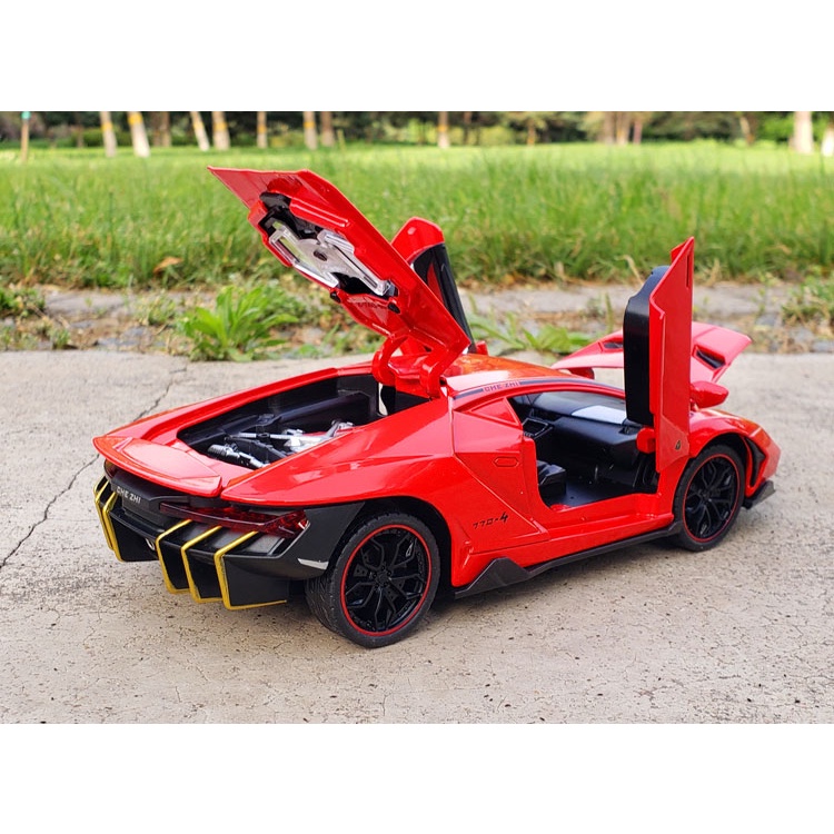 Xe mô hình hợp kim Lamborghini LP770 tỉ lệ 1:24