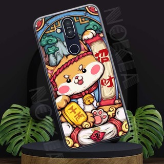 Ốp lưng nokia 8.1 mẫu bst con giáp tpu