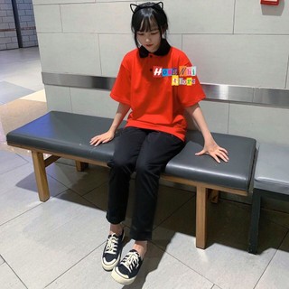 Áo Thun Polo Mix Phối Màu Cổ Tay Lỡ Đỏ Dáng Rộng Nam Nữ Polo Basic Unisex Ulzzang - MM