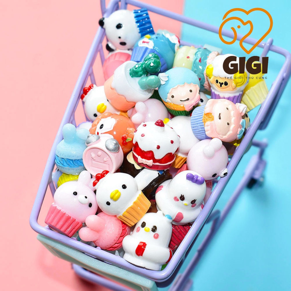 Chuông lục lạc hoạt hình trang trí đeo cổ dành cho thú cưng chó mèo giao hình ngẫu nhiên - GiGi Pet Shop