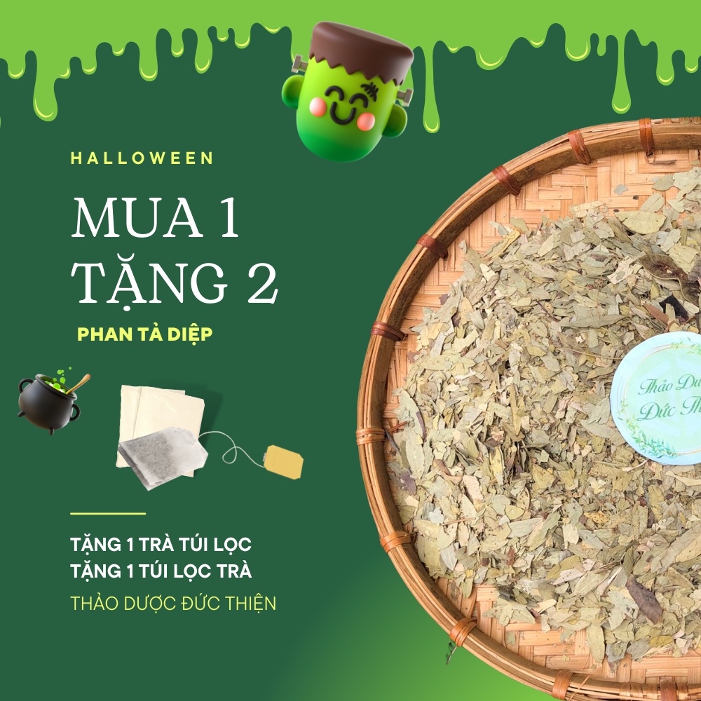 1kg Phan Tả Diệp (Khô, Sạch, Thơm) - Hỗ Trợ Đường Tiêu Hóa, Táo Bón, Giải Độc Gan
