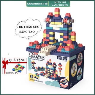 Bộ đồ chơi xếp hình Lego 260 chi tiết, 360 chi tiết , 520 chi tiết cho bé lắp ráp sáng tạo phát triển trí tuệ toàn diện