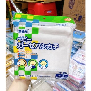 Khăn sữa pip baby túi 10c xuất nhật
