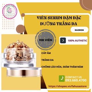 Viên serum đậm đặc dưỡng trắng da Eaoron SWF Whitening Capsules Serum 108 viên
