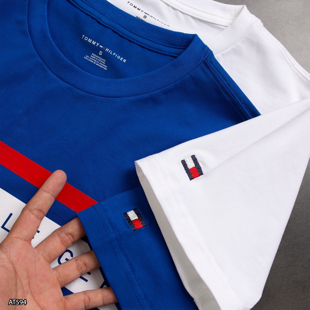 Áo phông nam tay ngắn 100% Cotton At594 - áo thun nam VNXK