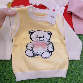 Áo len mềm mịn cho bé gái (hàng Quảng Châu)