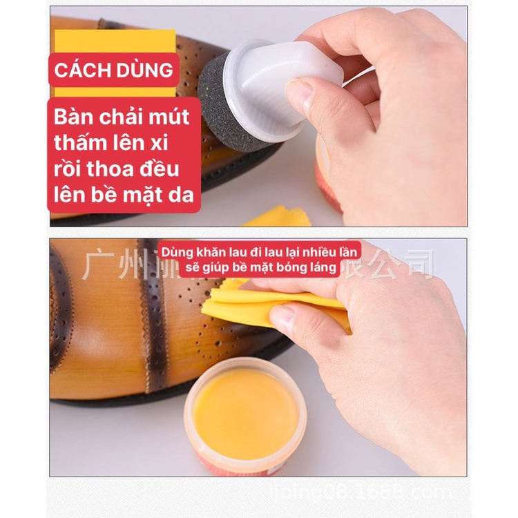 Xi kem COBEDA cao cấp đánh bóng giày dép và các sản phẩm bằng da