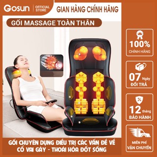 Ghế Massage Toàn Thân, Gối Massage Cổ Vai Gáy Genji 9d - Chuyên Dụng Cổ Vai Gáy