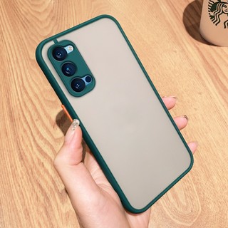 ốp lưng Oppo Reno 2F reno2 F Ốp điện thoại nhựa Acrylic cứng trong suốt mặt nhám bảo vệ camera cho Oppo Reno 2F