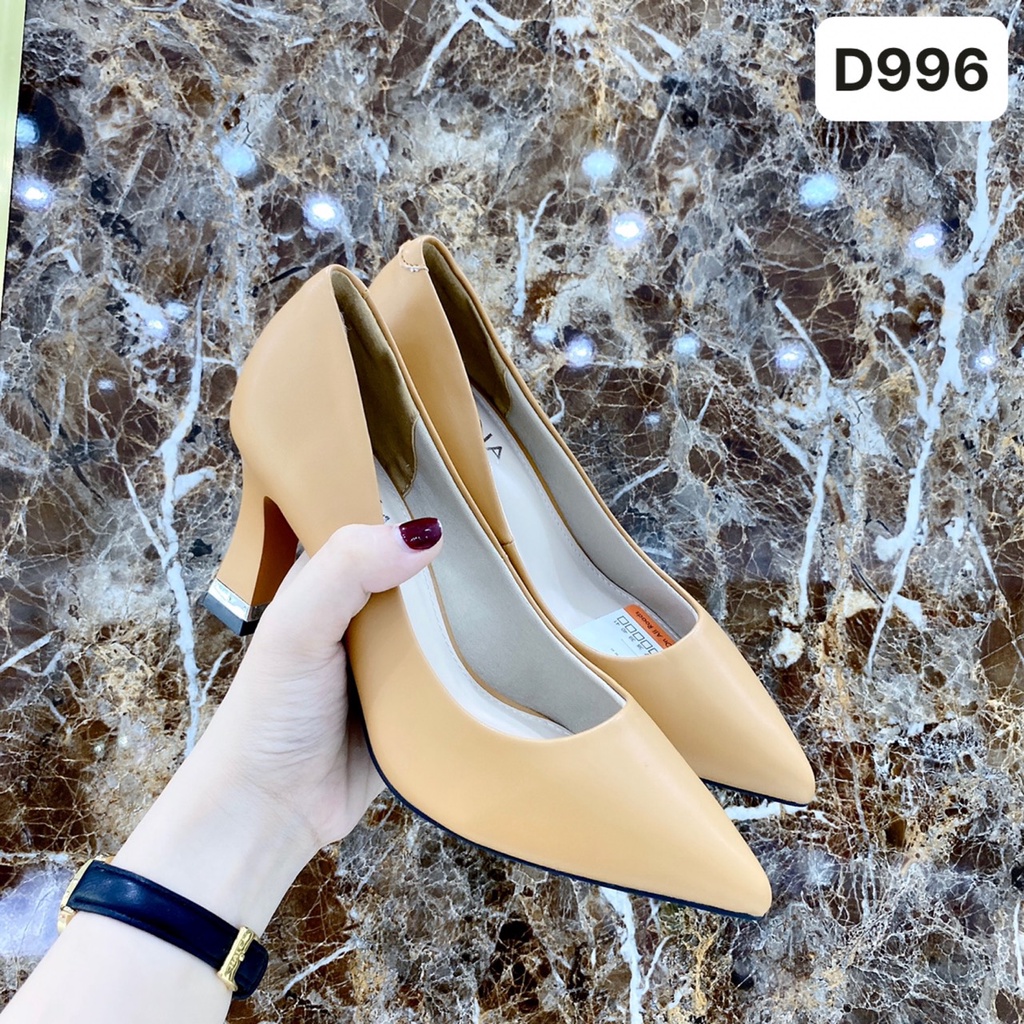 Giày cao gót Mona cao cấp 7cm - D996