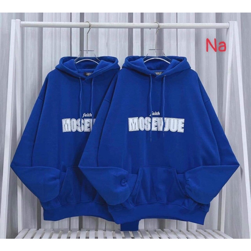 Áo hoodie nỉ cotton MOSEVJUE NA12
