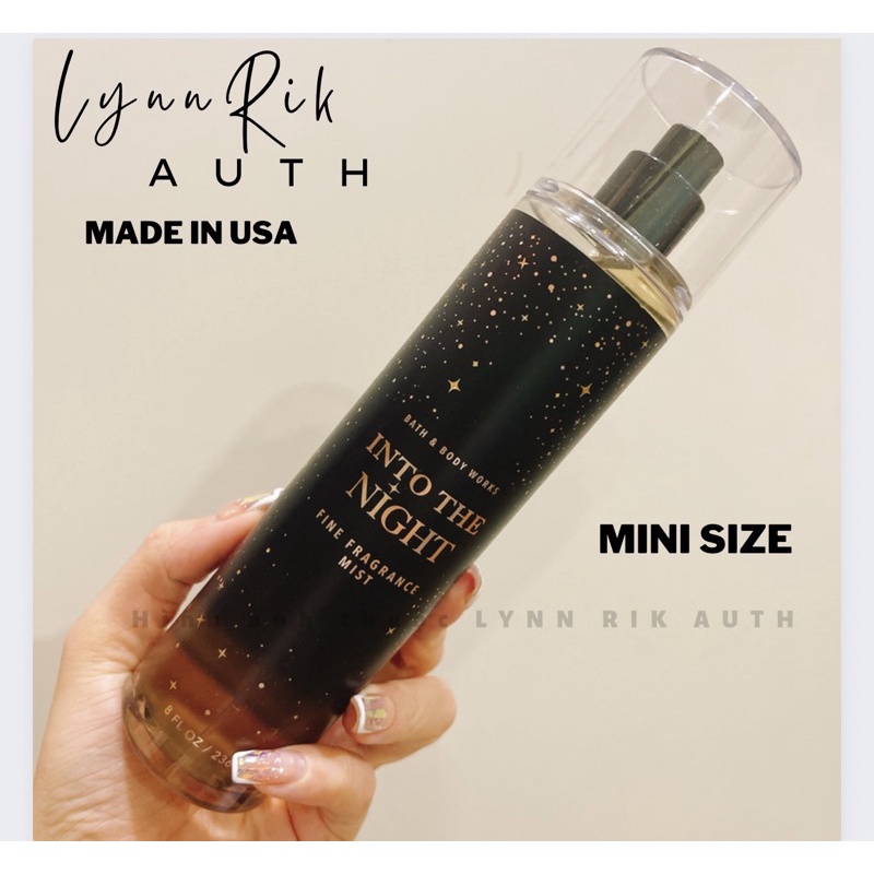 INTO THE NIGHT Xịt Thơm Toàn Thân Body Mist Bath & Body Works