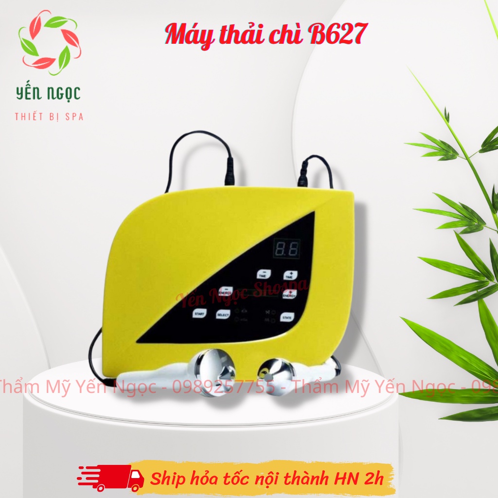 Máy thải chì B627, thải chì hút độc tố cho spa, thẩm mỹ viện