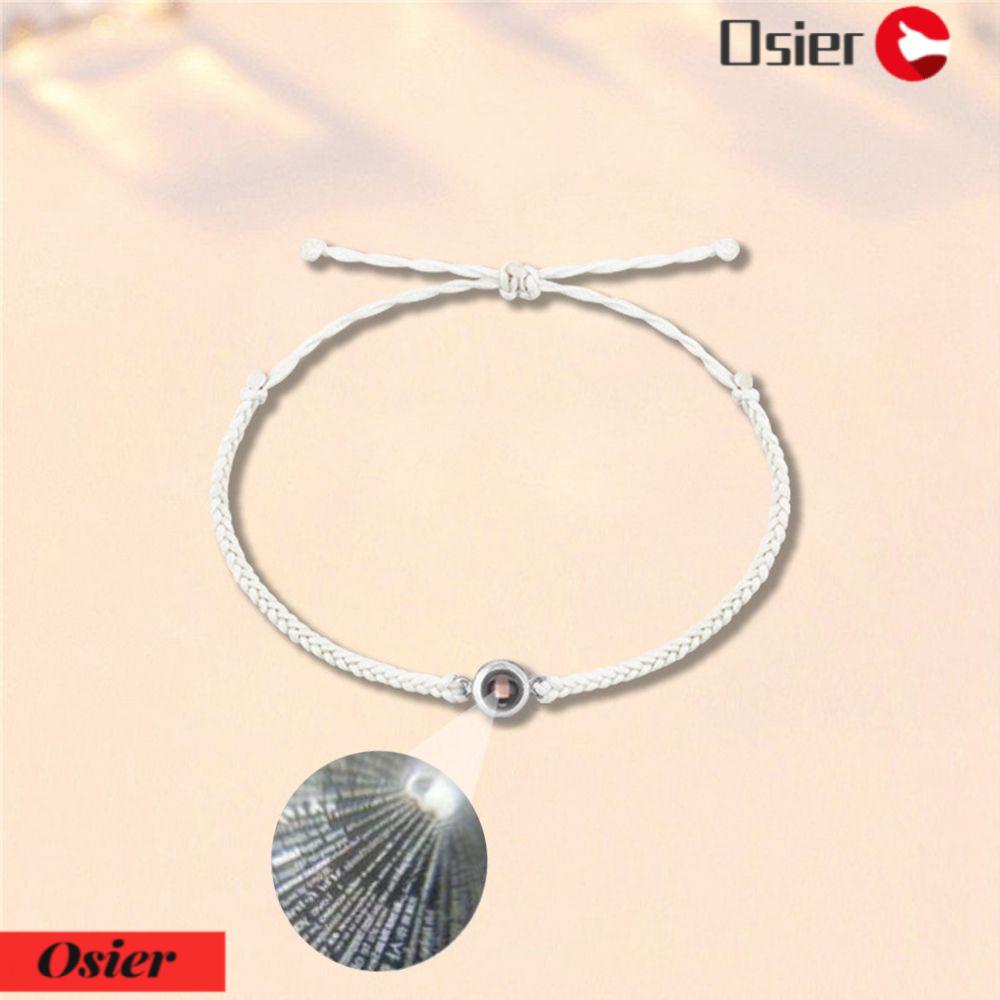 Vòng Tay Chiếu Hình 1 Thời Trang Có Thể Điều Chỉnh Cho Cặp Đôi