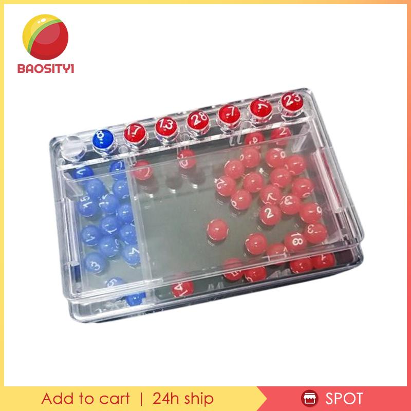 [Baosity1] Máy Xổ Số Đồ Chơi Mini Màu Đỏ Số 33