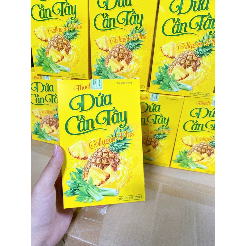 Thạch dứa giảm cân thon gọn vóc dáng đẹp da chính hãng