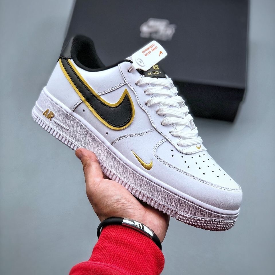 Giày sneaker AF1 trắng đen xanh Hot trend nam nữ, Giày thể thao FORCE 1 xám dùng đi học,tập gym,chạy bộ