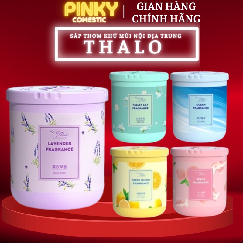 Sáp thơm Thalo khử mùi phòng, xe ô tô,toilet,tủ quần áo Nội địa Trung phulieutochcm Phụ Liệu Tóc Pinky