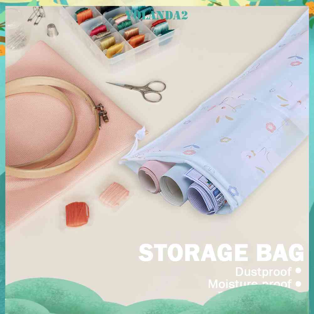 Cuộn Vải Thêu Tranh Chống Bụi Không Thấm Nước