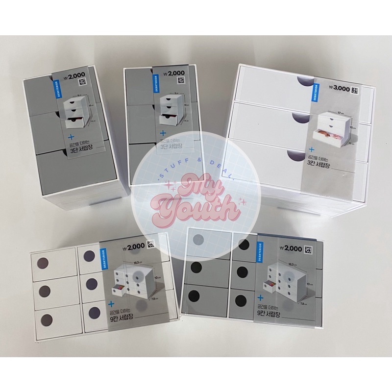 TỦ MINI DAISO MÀU