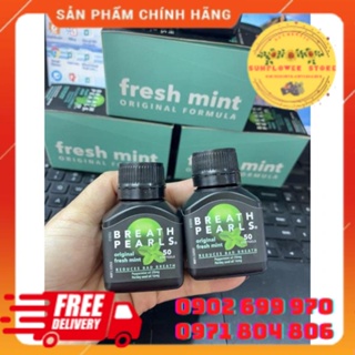 Viên thơm miệng thảo dược breath pearlsgiảm mùi miệng cho người lớn - ảnh sản phẩm 6