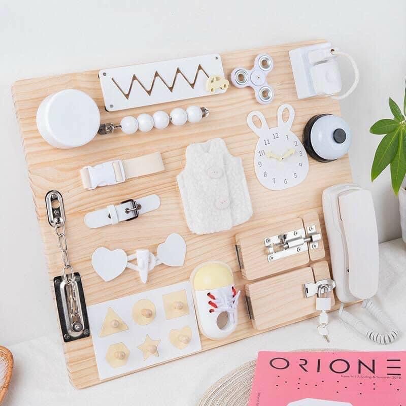 Bảng busy board 2 mặt