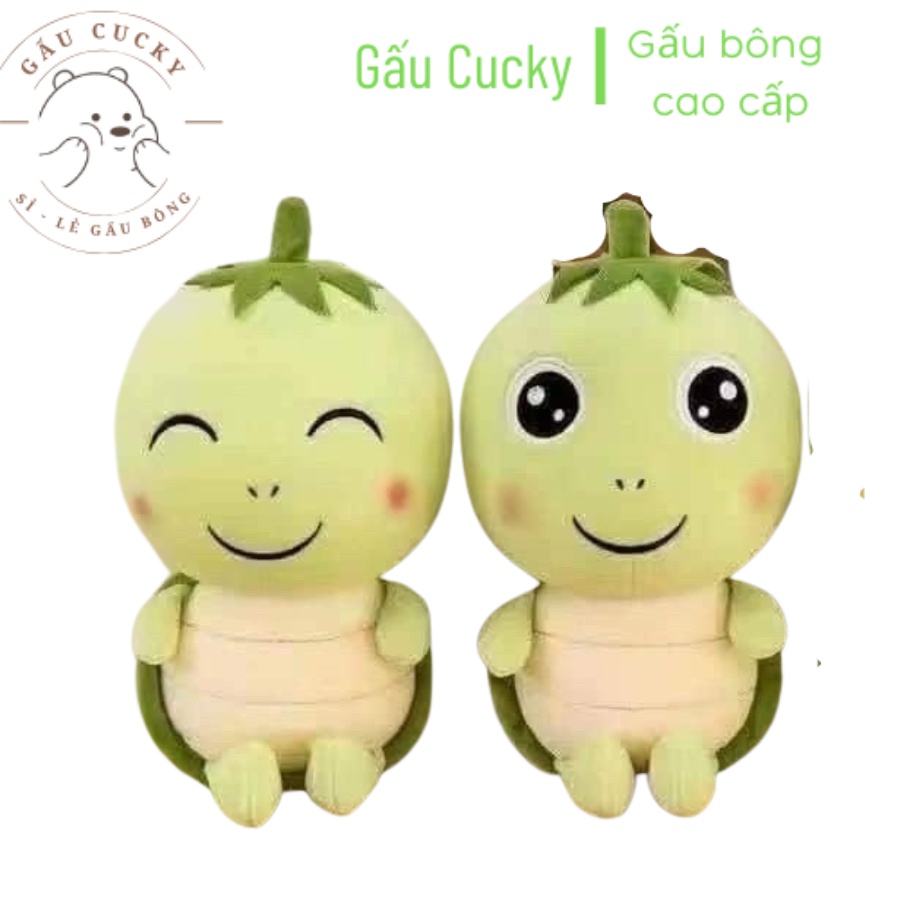 Gấu bông rùa xanh cảm xúc size 25cm có kèm ảnh thật