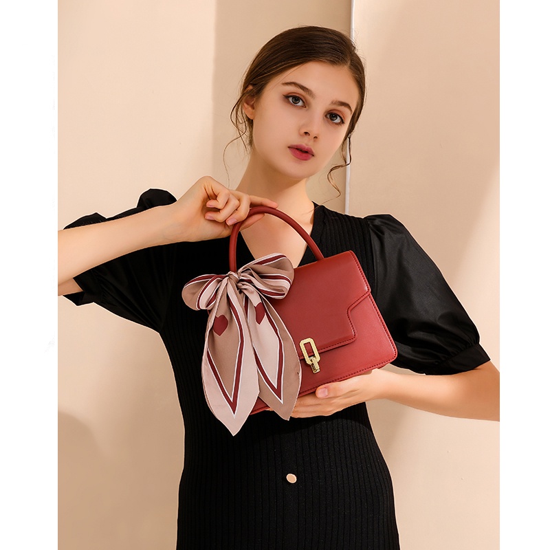 Túi Xách Đeo Vai HE103 Màu Đỏ Thời Trang Cho Nữ