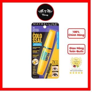 Mascara Maybelline Vàng 7X Cong Vút Dày Dài mi ,Chống Thấm Nước -Không Trôi,Không Lem