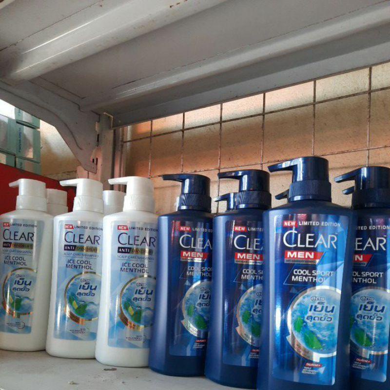 Dầu Gội Clear Thái Lan Men - Bạc Hà - Anh Đào