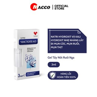 Gel tẩy nốt ruồi, mụn cóc, mụn thịt Nga - Cynep