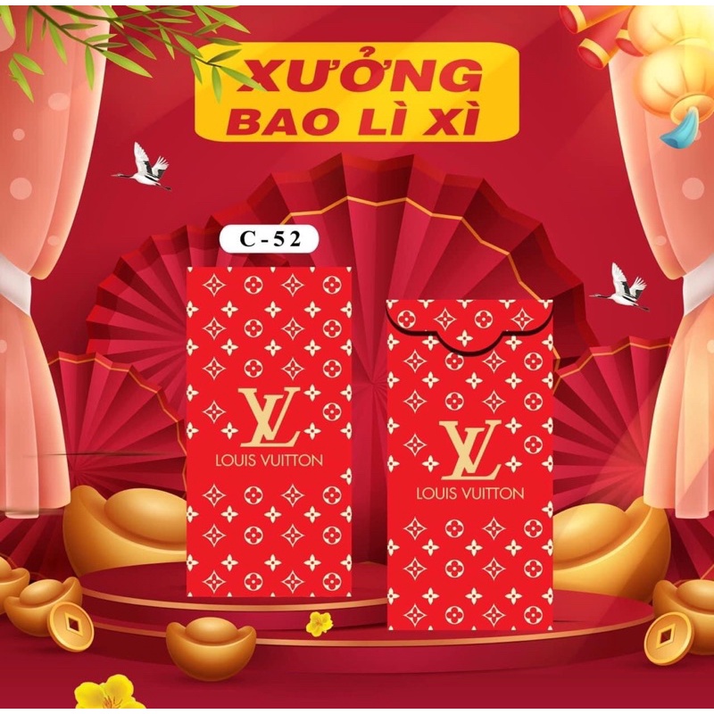 Bao lì xì thương hiệu cao cấp được chọn mẫu