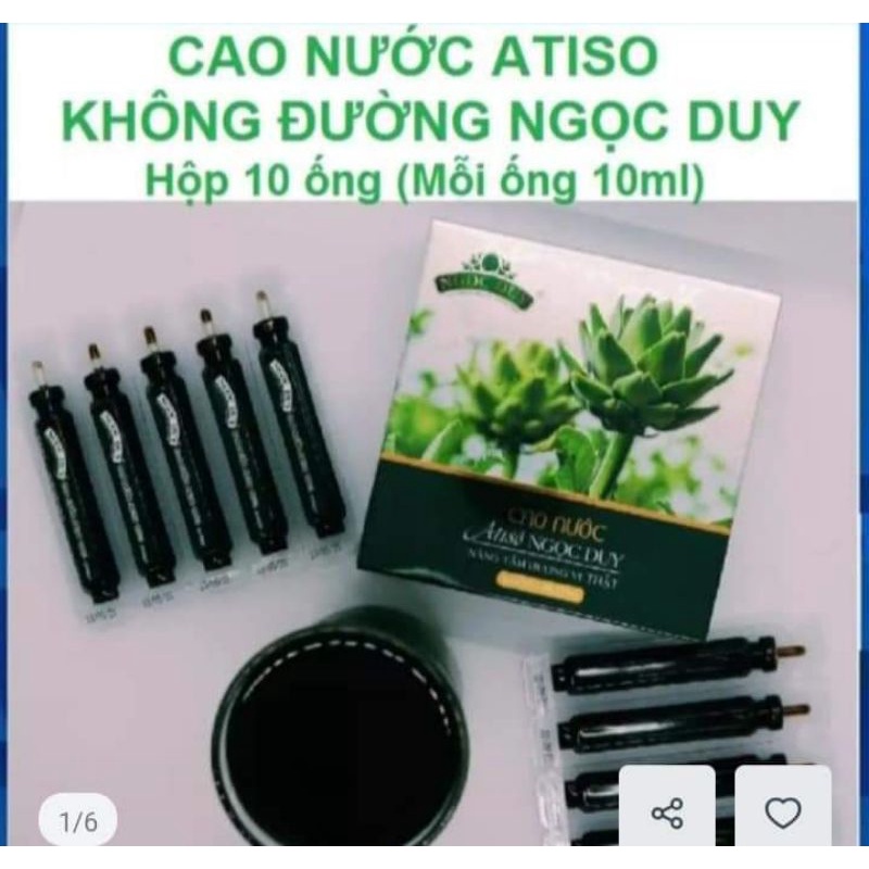 10 hộp cao nước Ngọc Duy Đà Lạt( loại không đường y hình)