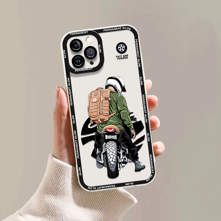 Ốp Điện Thoại TPU Dẻo Trong Suốt Họa Tiết Hoạt Hình Dễ Thương Cho IPhone 14 13 12 Pro Max 11 8 7 6S 14 Plus XS XR X Max