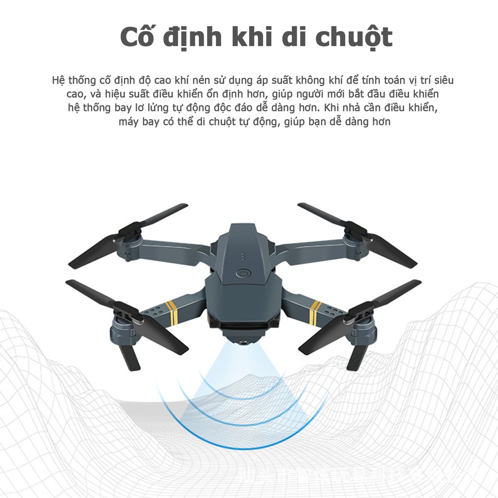 Flycam E58 drone đầy đủ chức năng, phiên bản mới không camera giá rẻ | BigBuy360 - bigbuy360.vn