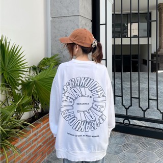 Áo sweatshirt nỉ tay dài d'baku official