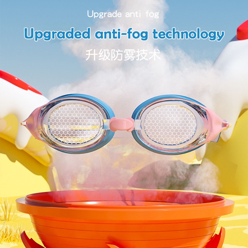 Kính Bơi Chống Thấm Nước Chống Sương Mù Chất Lượng Cao Dành Cho Bé