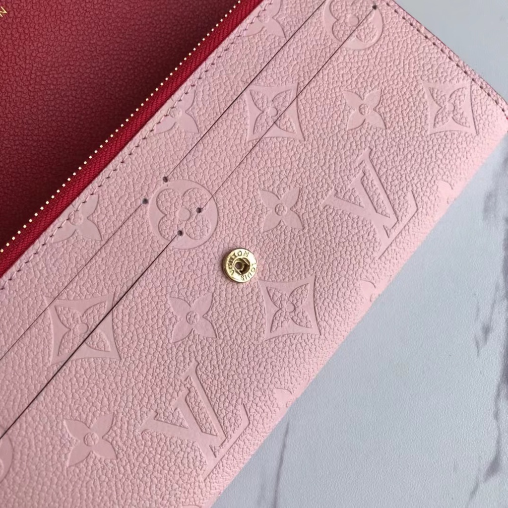 Sẵn sàng giao hàng Ví nữ Emilie mới của Louis Vuitton LV có hộp M63918