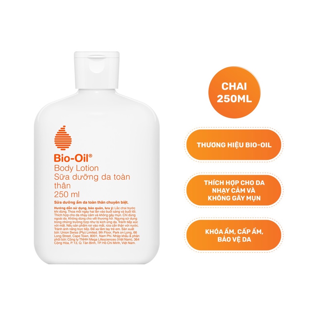 Sữa Dưỡng Ẩm Toàn Thân Bio-Oil Body Lotion 175ml-250ml