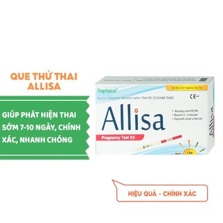 que text thử thai Allisa hàng công ty traphaco bảng to date 23